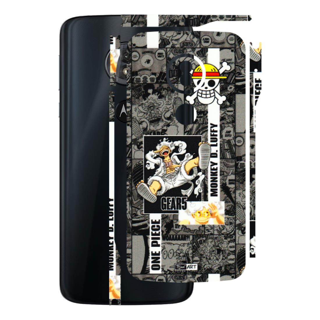Motorola Phone Skins (All Models) - Cuffy Anime MonkeyCamic - 3D Embossed Finish (L-242) Motorola Moto G6 Play