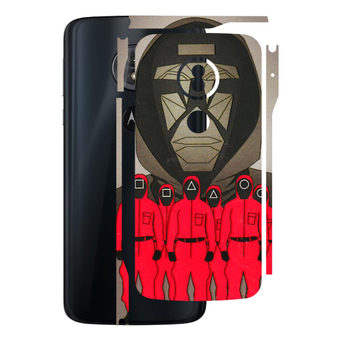 Motorola Phone Skins (All Models) - Squid Game Hero - 3D Embossed Finish (L-245) Motorola Moto G6 Play