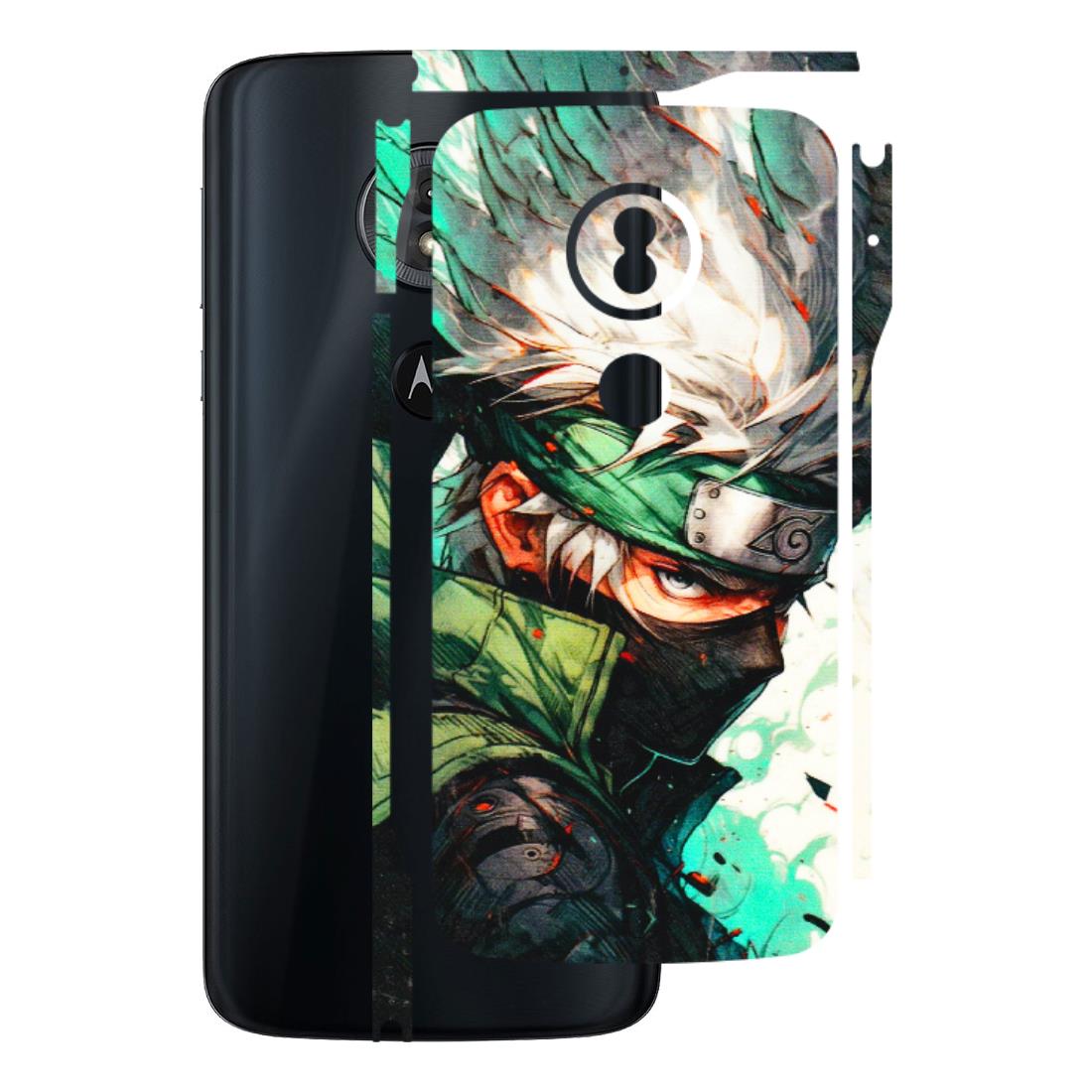 Motorola Phone Skins (All Models) - Kakashi Side Profile - 3D Embossed Finish (L-249) Motorola Moto G6 Play