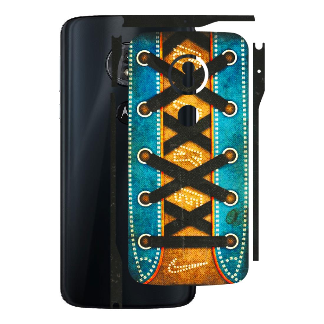 Motorola Phone Skins (All Models) - Sneakers Lover Nike - 3D Embossed Finish (L-262) Motorola Moto G6 Play