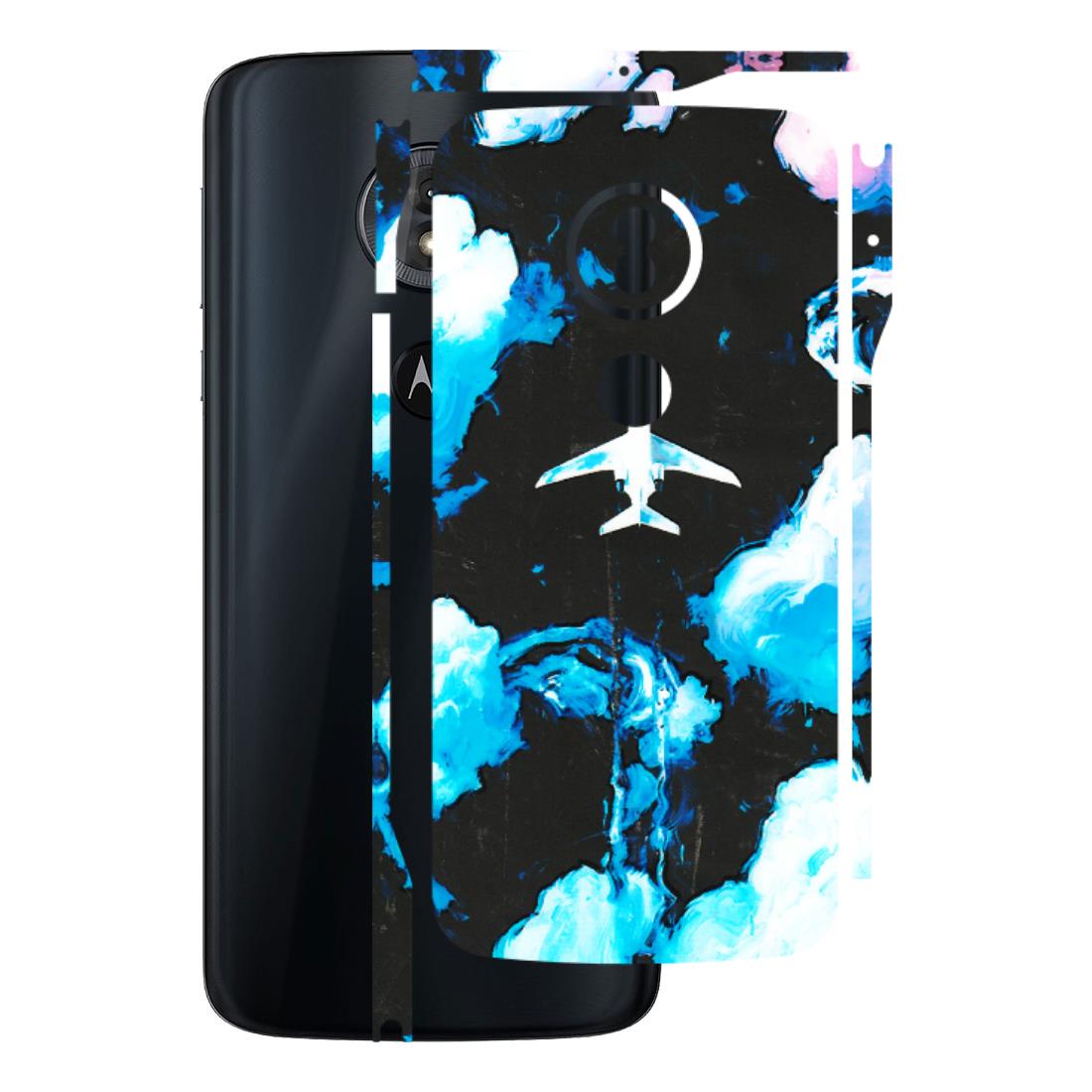 Motorola Phone Skins (All Models) - Travel In Airline - 3D Embossed Finish (L-264) Motorola Moto G6 Play