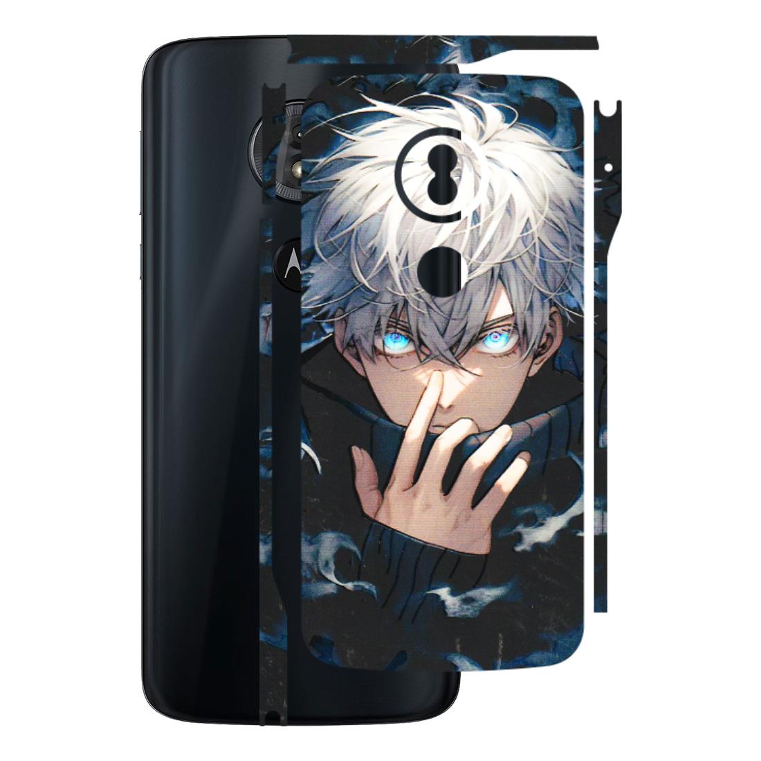 Motorola Phone Skins (All Models) - New Jujutsu Kaisen Anime - 3D Embossed Finish (L-313) Motorola Moto G6 Play