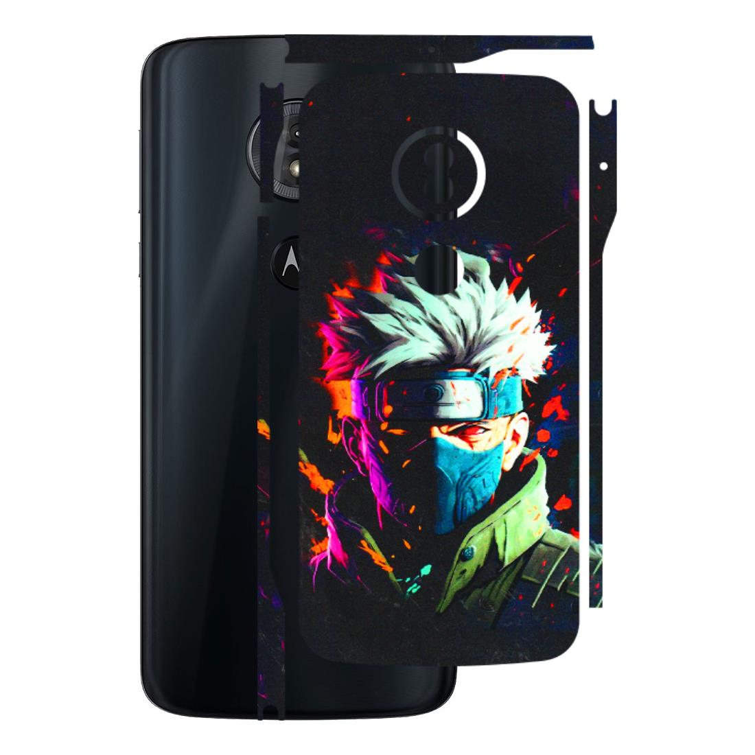 Motorola Phone Skins (All Models) - Anime Cool Character - 3D Embossed Finish (L-59) Motorola Moto G6 Play