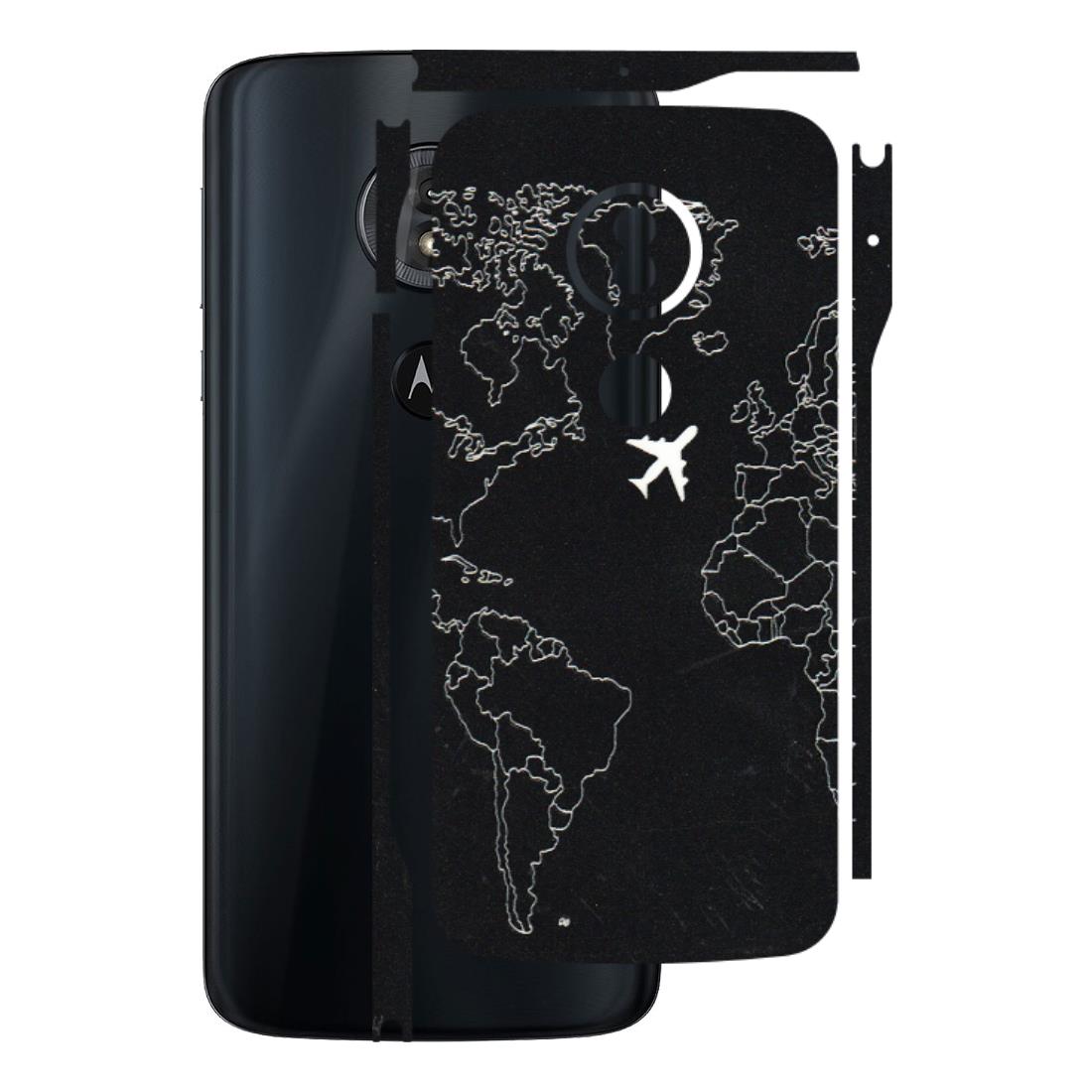 Motorola Phone Skins (All Models) - Never Ending Travel - 3D Embossed Finish (L-79) Motorola Moto G6 Play