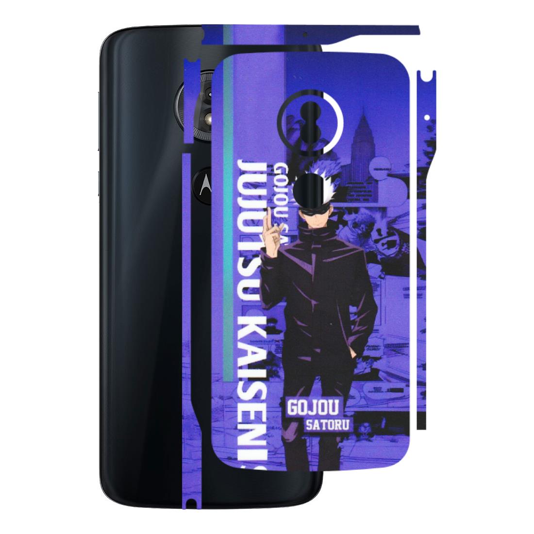 Motorola Phone Skins (All Models) - Jujutsu Kaisen Gojo - Matte Finish (M-05) Motorola Moto G6 Play