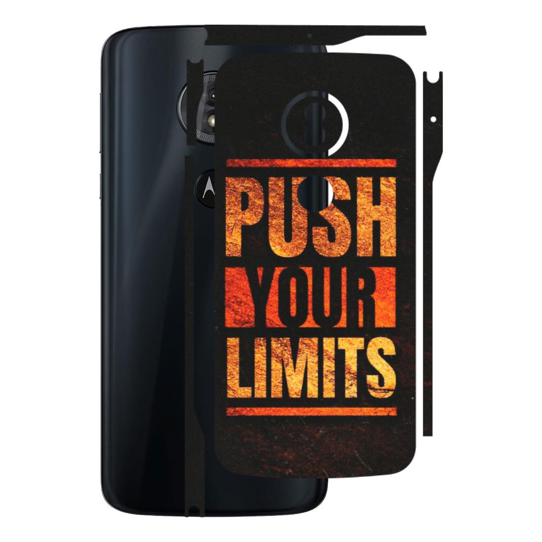 Motorola Phone Skins (All Models) - Push Your Limits - Matte Finish (M-118) Motorola Moto G6 Play
