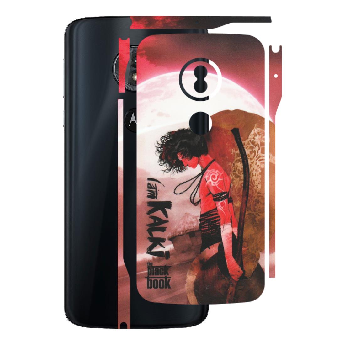Motorola Phone Skins (All Models) - The Black Book Kalia Anime - Matte Finish (M-129) Motorola Moto G6 Play