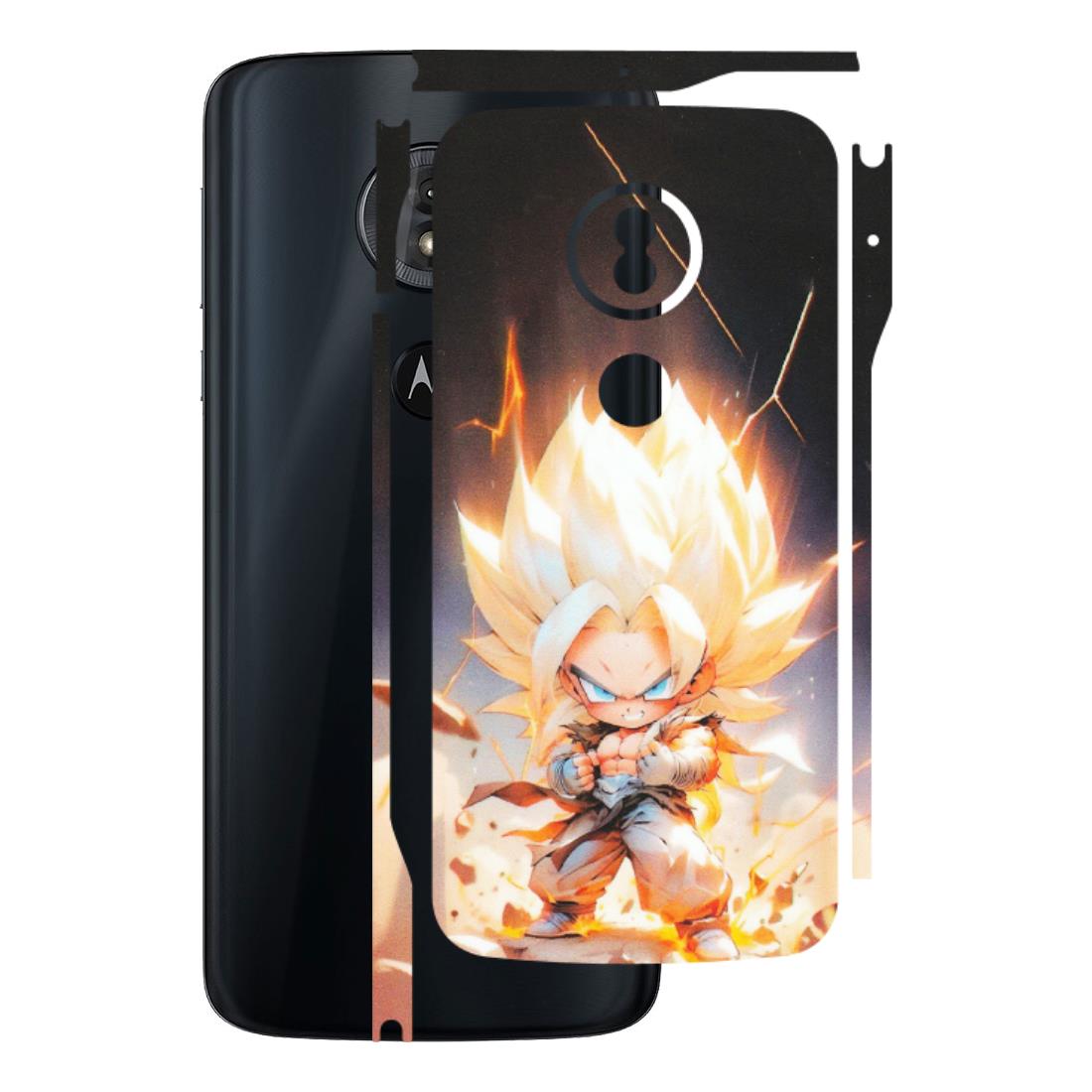 Motorola Phone Skins (All Models) - Goku Dragon Cute Anime - Matte Finish (M-131) Motorola Moto G6 Play