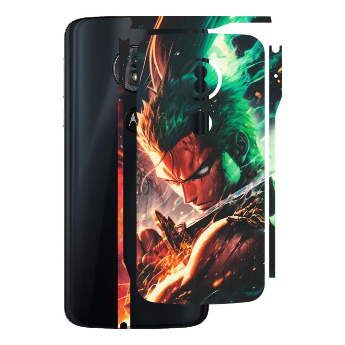 Motorola Phone Skins (All Models) - Anime Gojo Sword - Matte Finish (M-32) Motorola Moto G6 Play