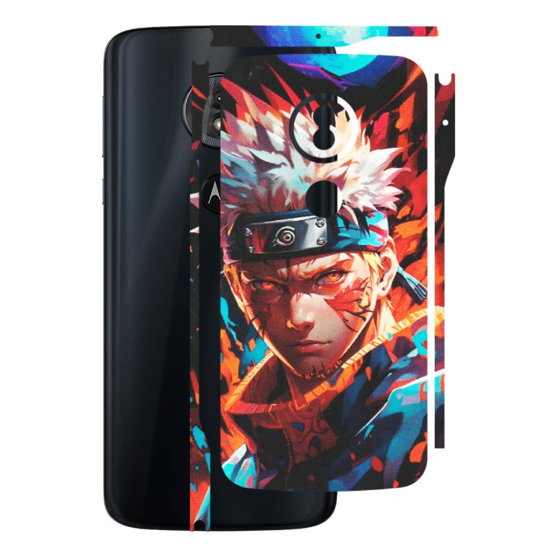 Motorola Phone Skins (All Models) - Anime Ferocious Character - Matte Finish (M-44) Motorola Moto G6 Play