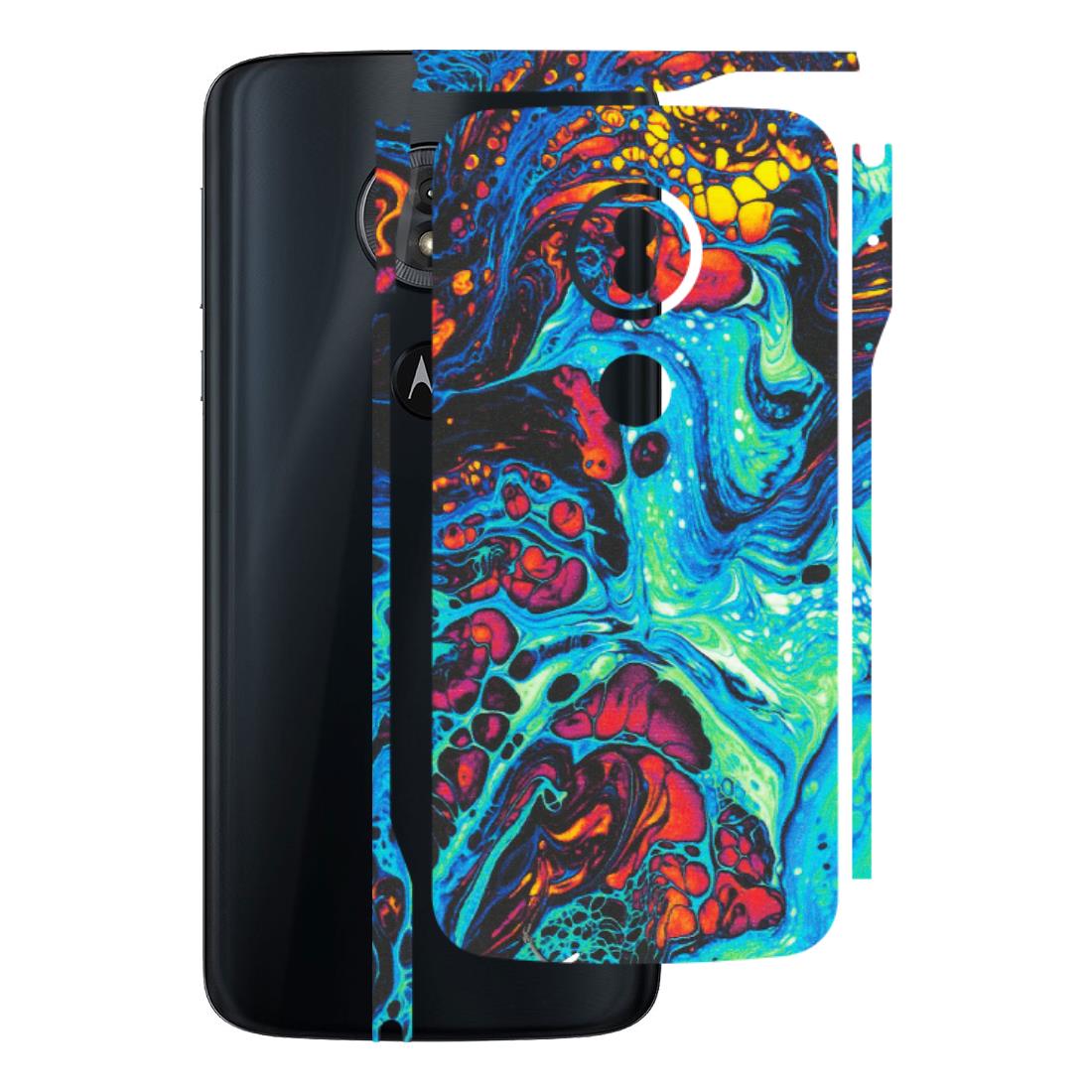 Motorola Phone Skins (All Models) - Majestic Galactic Marbel - Matte Finish (M-85) Motorola Moto G6 Play