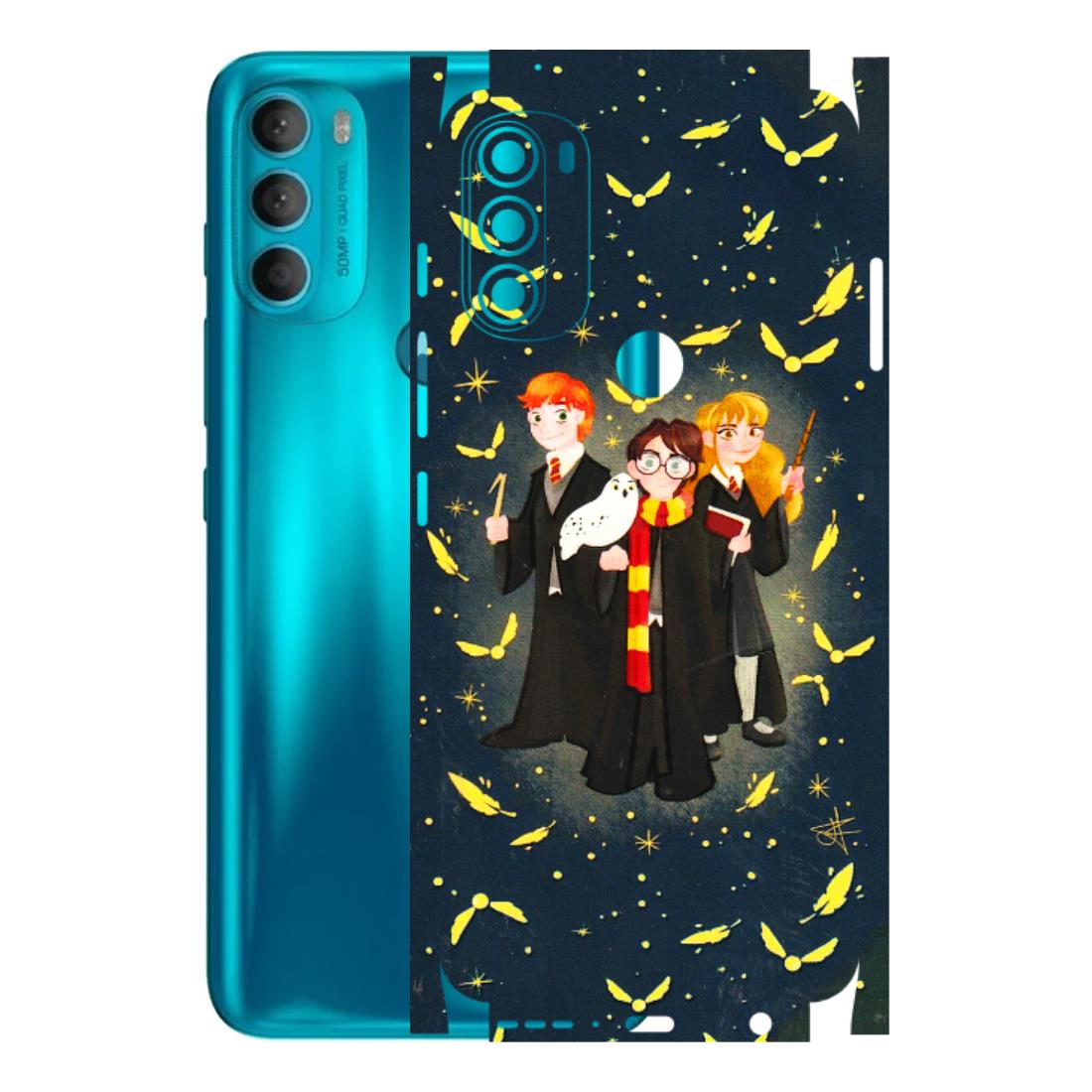 Motorola Phone Skins (All Models) - Harry Potter - 3D Embossed Finish (L-183) Motorola Moto G71 (5G)