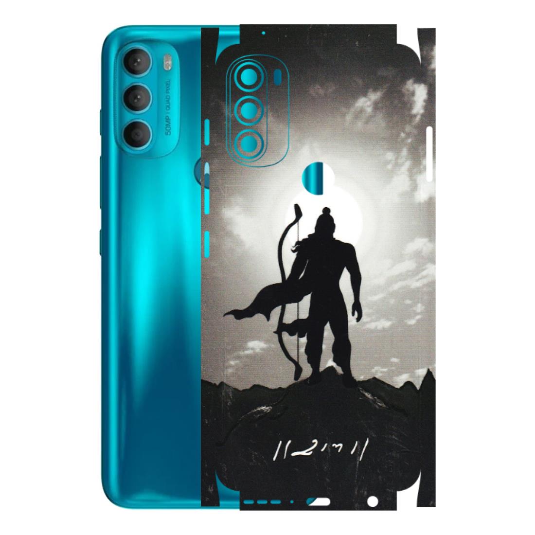 Motorola Phone Skins (All Models) - Jai Siya Ram - 3D Embossed Finish (L-200) Motorola Moto G71 (5G)