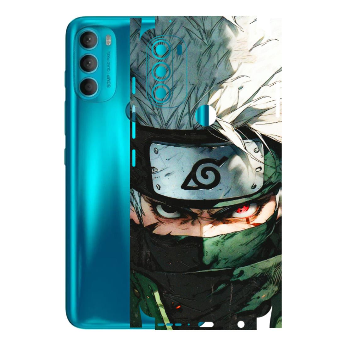 Motorola Phone Skins (All Models) - Kakashi Red Eye Focus - 3D Embossed Finish (L-227) Motorola Moto G71 (5G)