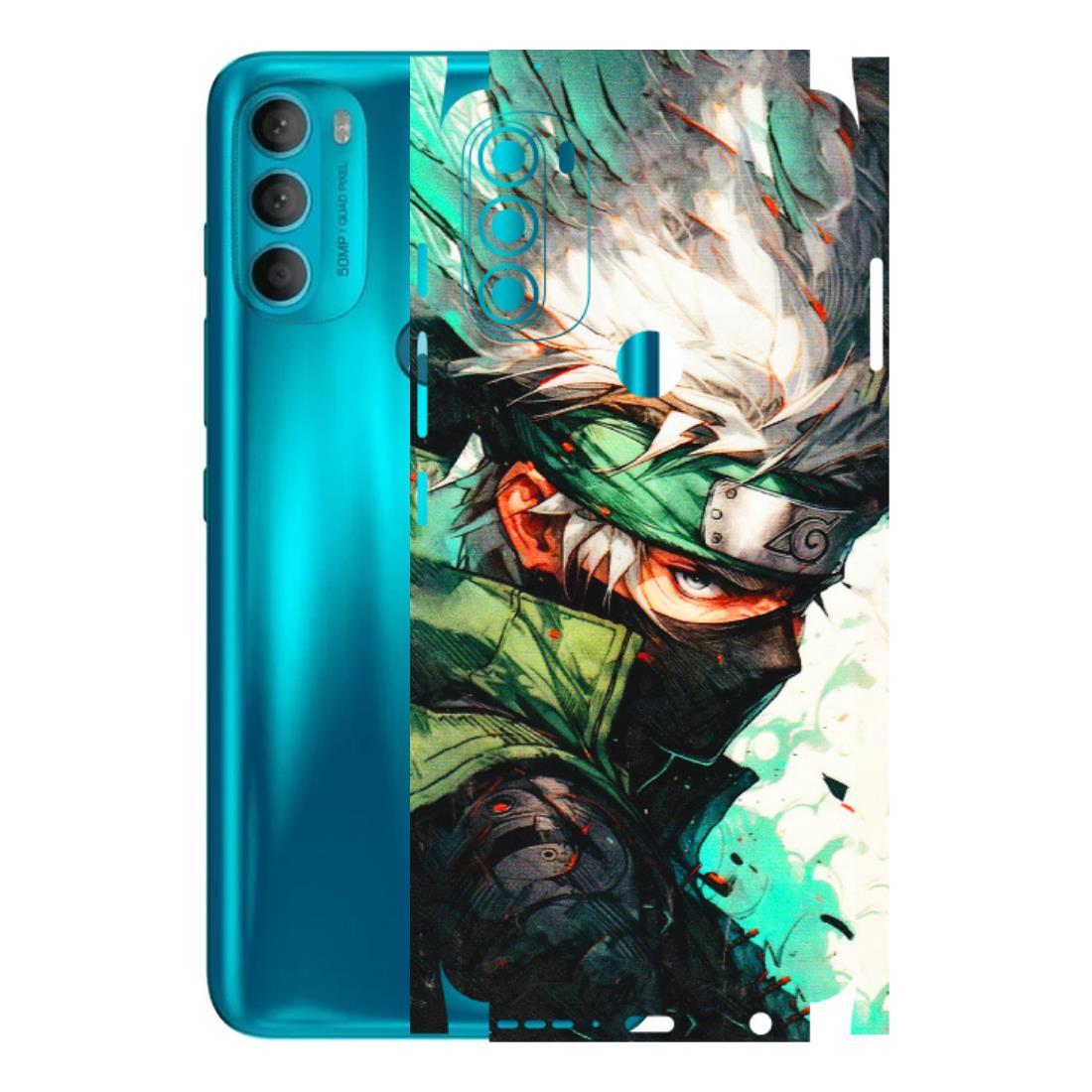 Motorola Phone Skins (All Models) - Kakashi Side Profile - 3D Embossed Finish (L-249) Motorola Moto G71 (5G)