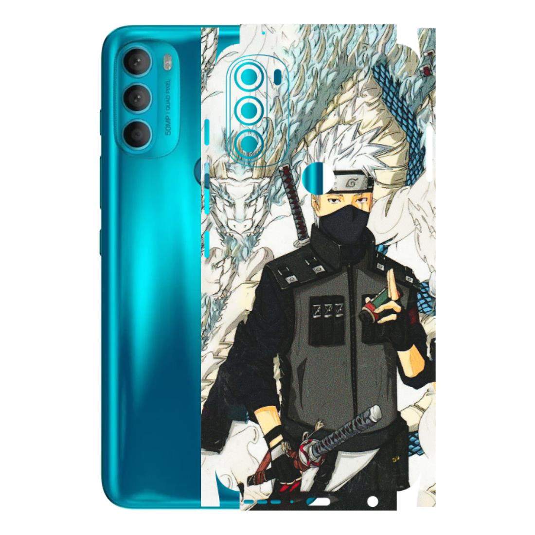Motorola Phone Skins (All Models) - Kakashi Hatake Naruto Anime - 3D Embossed Finish (L-46) Motorola Moto G71 (5G)