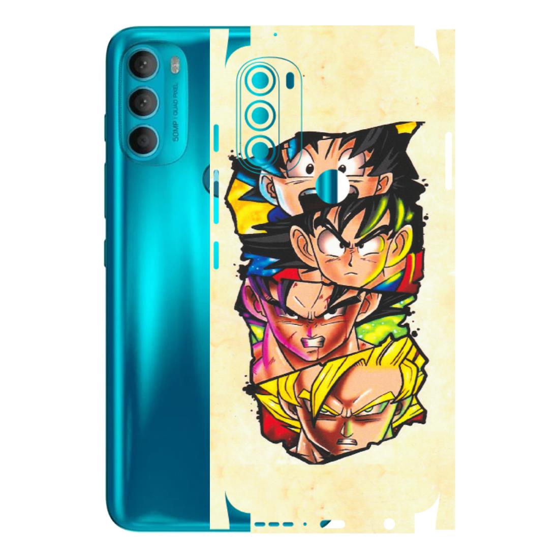 Motorola Phone Skins (All Models) - Angry Multi Anime - Matte Finish (M-113) Motorola Moto G71 (5G)