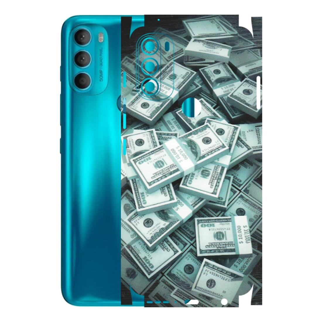 Motorola Phone Skins (All Models) - Hundred Dollar Bill - Matte Finish (M-162) Motorola Moto G71 (5G)