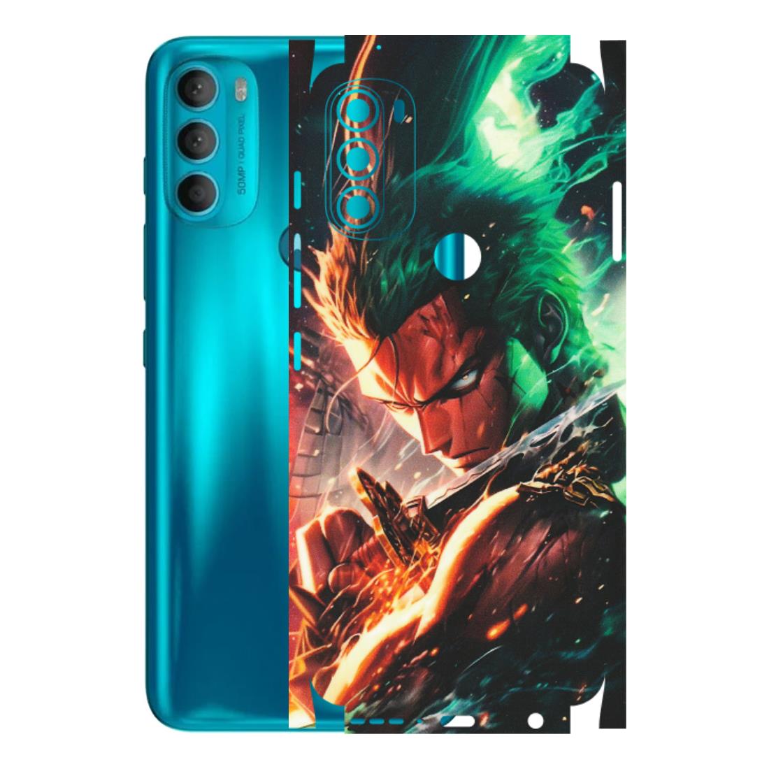 Motorola Phone Skins (All Models) - Anime Gojo Sword - Matte Finish (M-32) Motorola Moto G71 (5G)