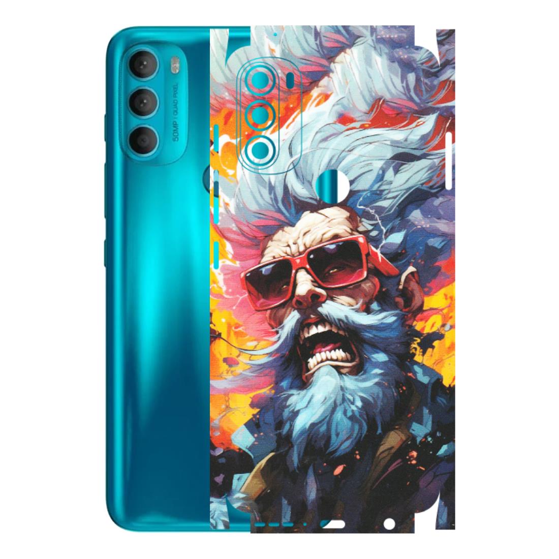 Motorola Phone Skins (All Models) - Daddy Cool Character - Matte Finish (M-43) Motorola Moto G71 (5G)