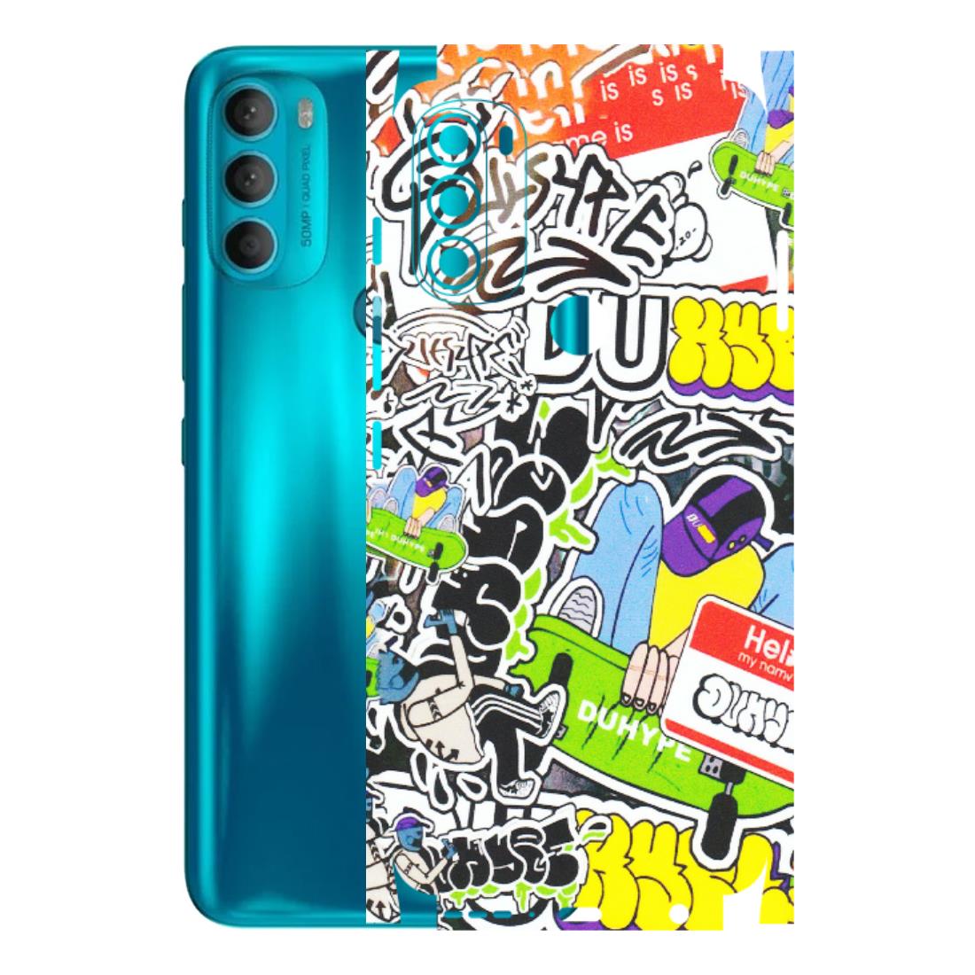 Motorola Phone Skins (All Models) - Dope Graffiti - Matte Finish (M-61) Motorola Moto G71 (5G)