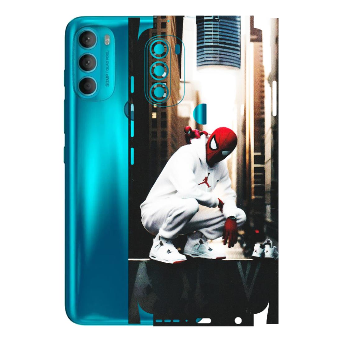 Motorola Phone Skins (All Models) - Sportsman Spider Man - Matte Finish (M-94) Motorola Moto G71 (5G)