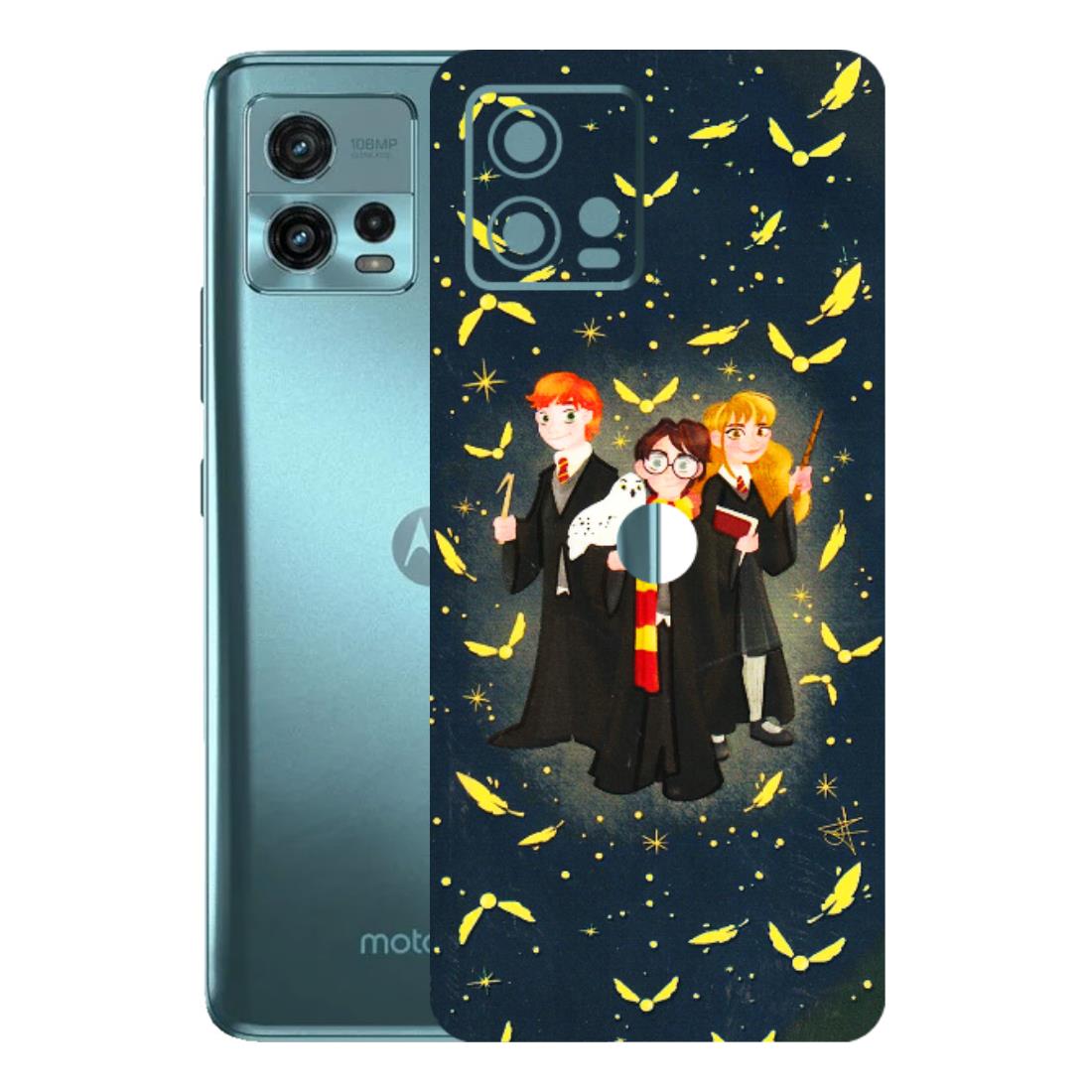 Motorola Phone Skins (All Models) - Harry Potter - 3D Embossed Finish (L-183) Motorola Moto G72 (5G)