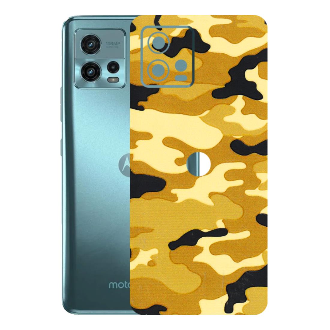Motorola Phone Skins (All Models) - Indian Camo - 3D Embossed Finish (L-228) Motorola Moto G72 (5G)