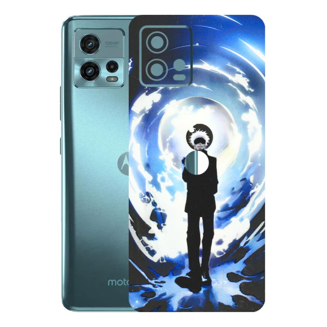 Motorola Phone Skins (All Models) - Jujustu Kaisen Anime Manga - 3D Embossed Finish (L-317) Motorola Moto G72 (5G)