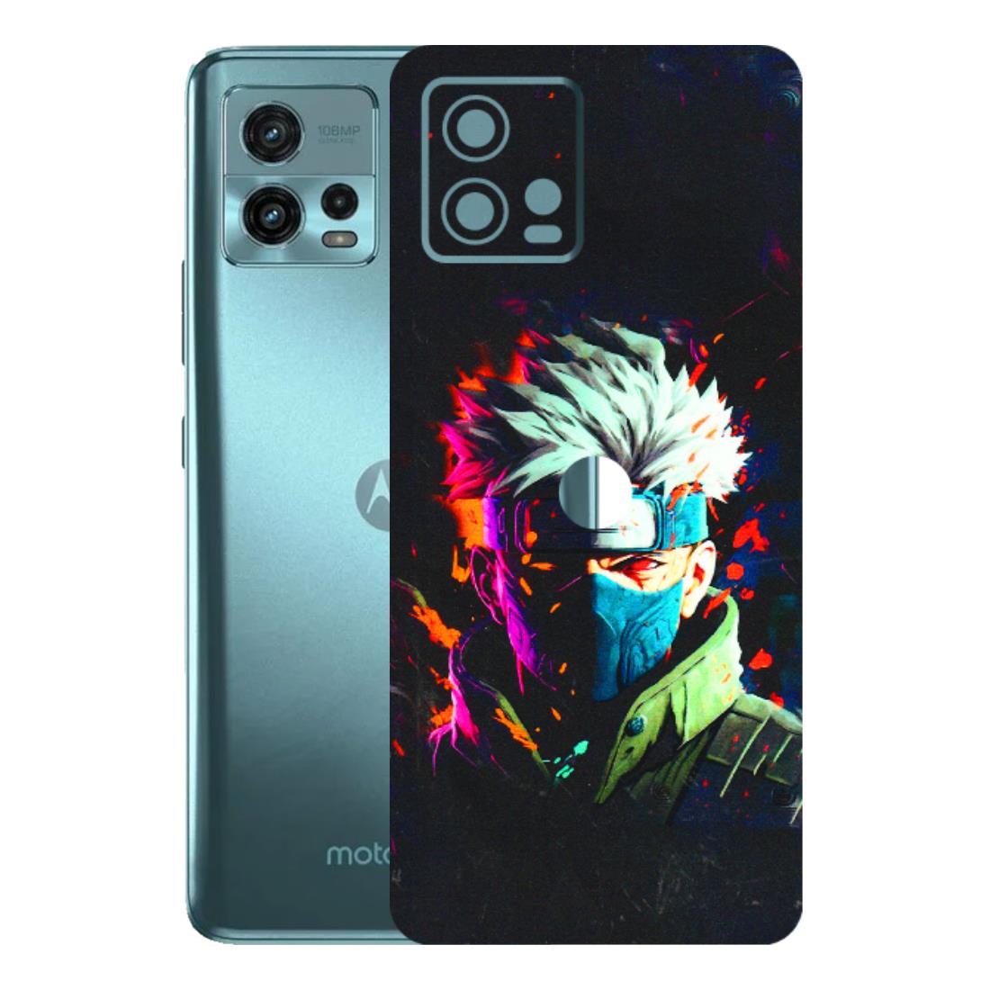 Motorola Phone Skins (All Models) - Anime Cool Character - 3D Embossed Finish (L-59) Motorola Moto G72 (5G)