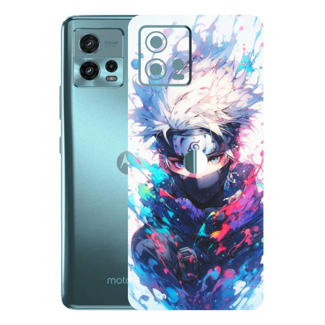 Motorola Phone Skins (All Models) - Naruto Face Mask - Matte Finish (M-03) Motorola Moto G72 (5G)