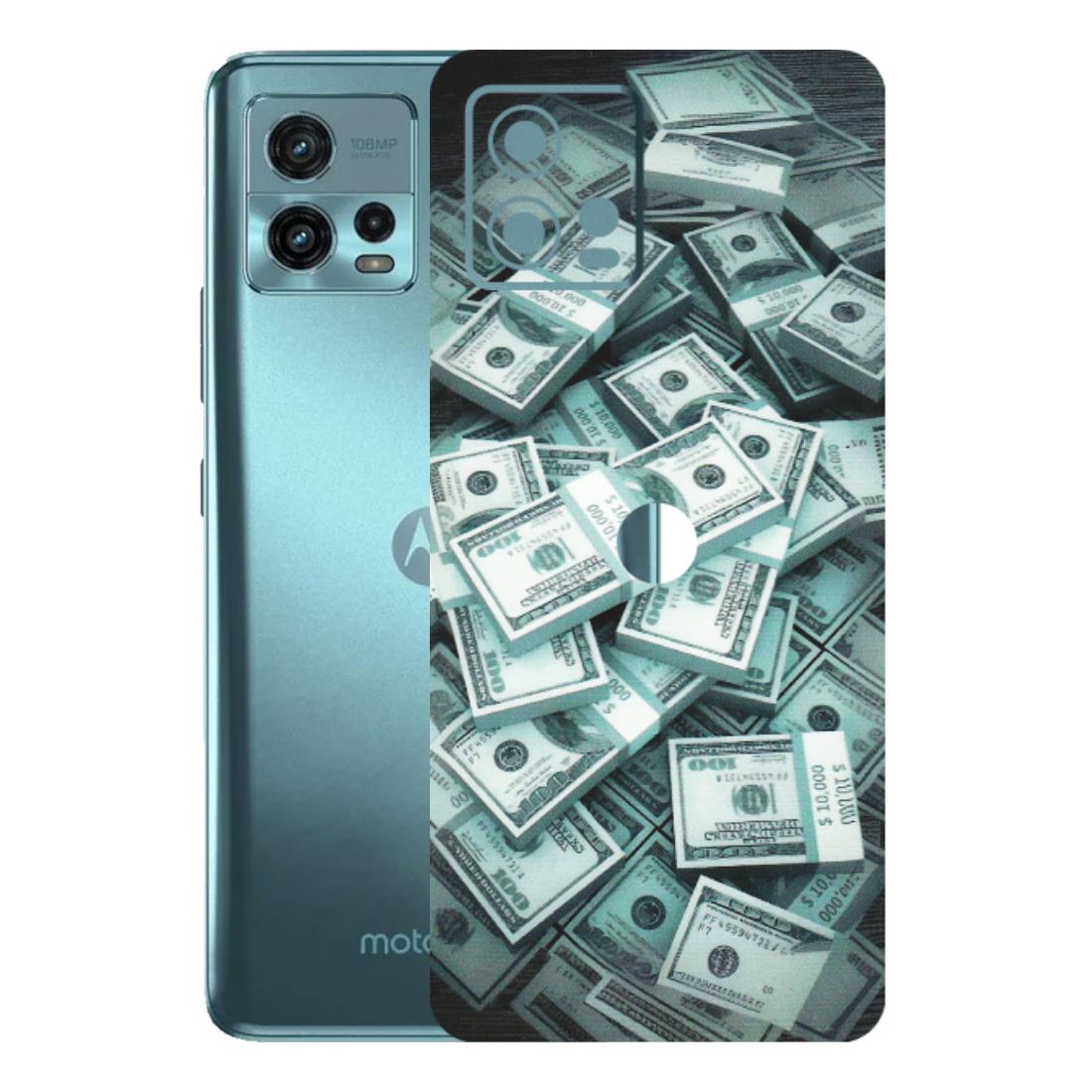 Motorola Phone Skins (All Models) - Hundred Dollar Bill - Matte Finish (M-162) Motorola Moto G72 (5G)
