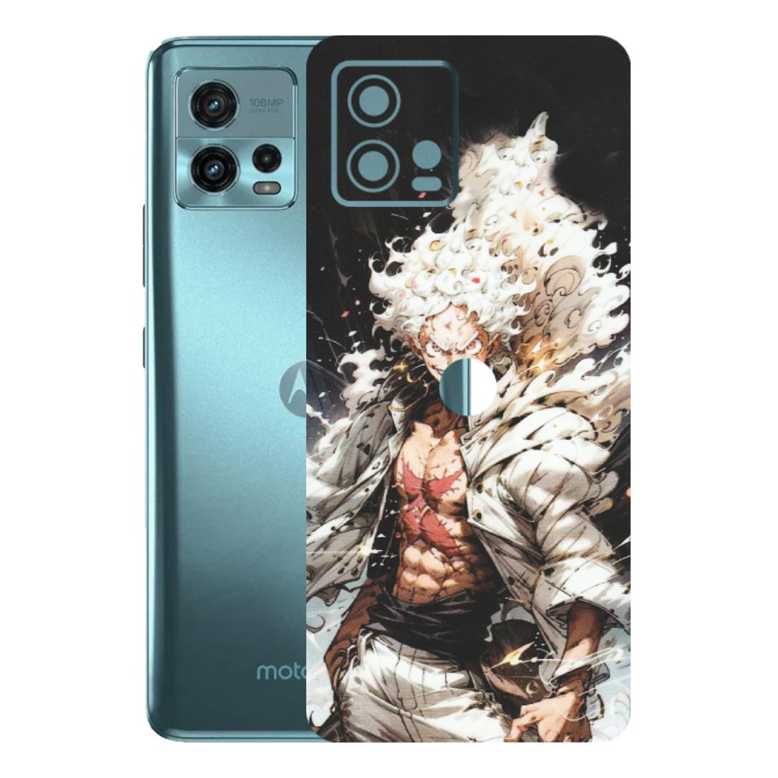 Motorola Phone Skins (All Models) - Anime Angry Classy Character - Matte Finish (M-34) Motorola Moto G72 (5G)