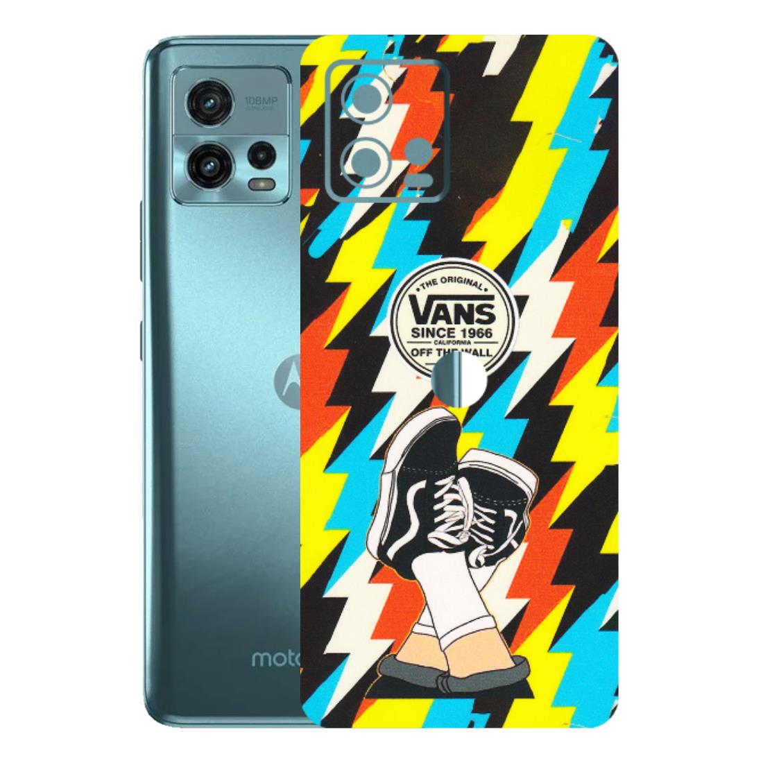 Motorola Phone Skins (All Models) - The Original Vans - Matte Finish (M-78) Motorola Moto G72 (5G)