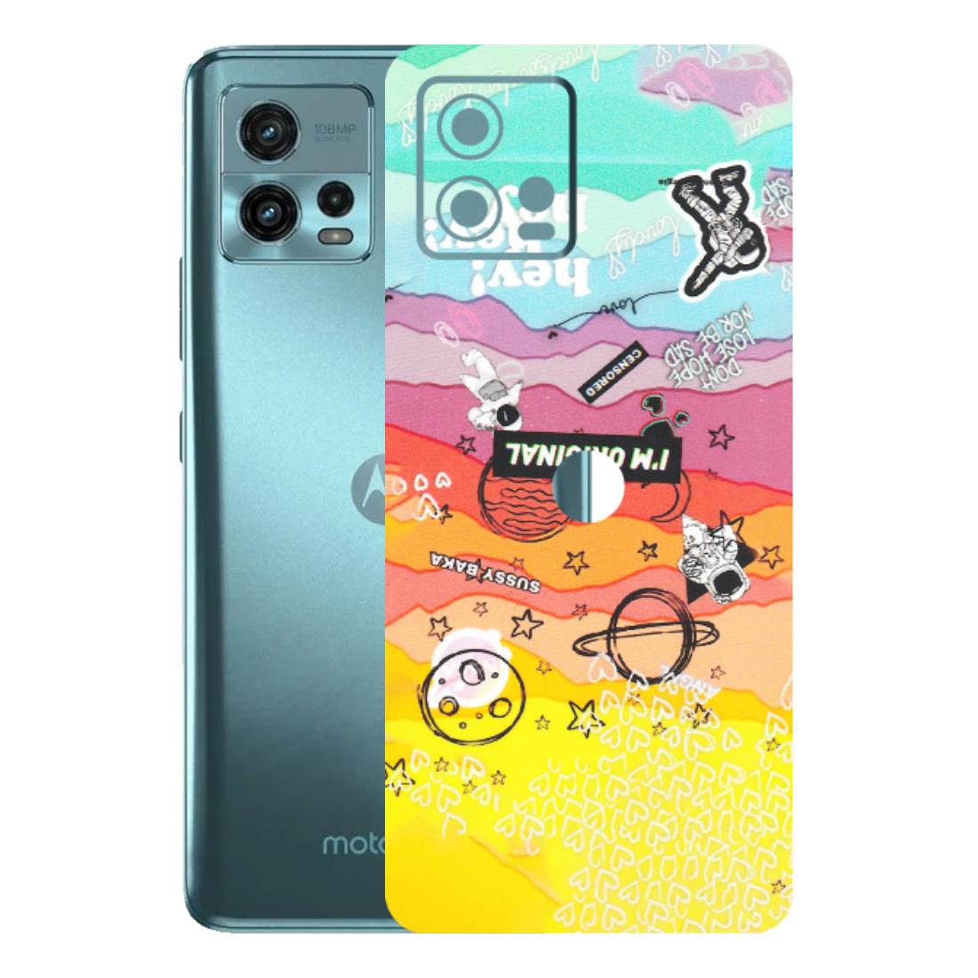 Motorola Phone Skins (All Models) - The Original Astronaut - Matte Finish (M-79) Motorola Moto G72 (5G)
