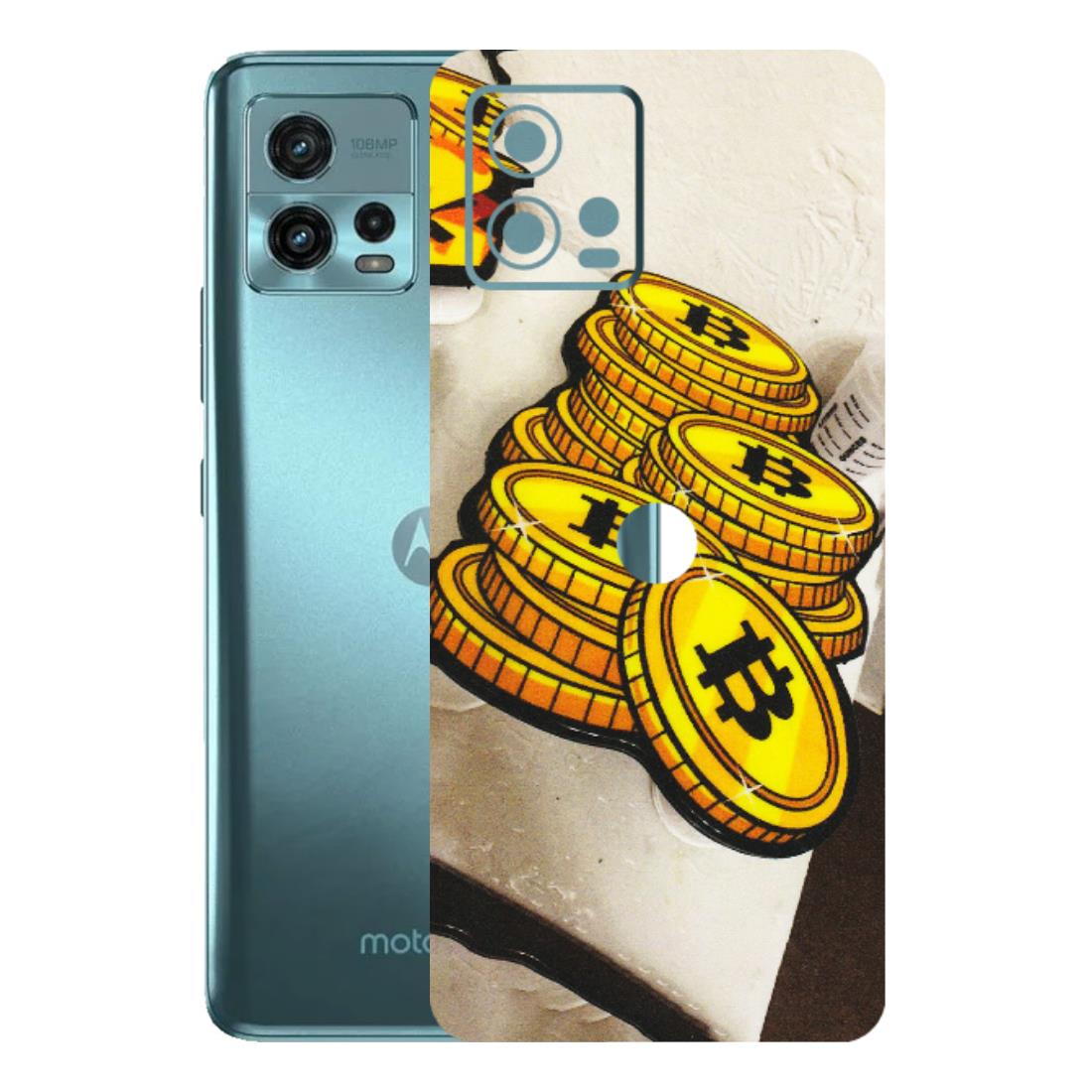 Motorola Phone Skins (All Models) - Billionaire Bitcoin Collection - Matte Finish (M-92) Motorola Moto G72 (5G)