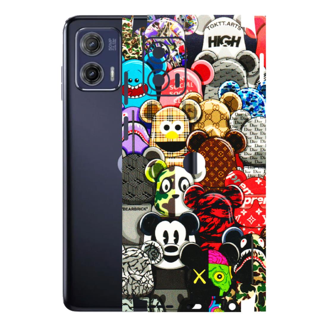Motorola Phone Skins (All Models) - More Mickey Mouses - 3D Embossed Finish (L-118) Motorola Moto G73 (5G)