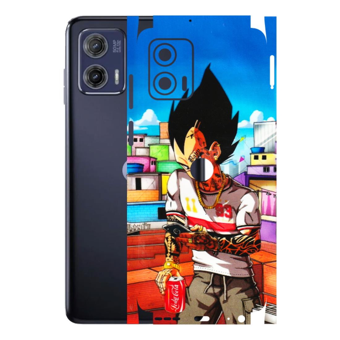 Motorola Phone Skins (All Models) - Vegeta - 3D Embossed Finish (L-136) Motorola Moto G73 (5G)