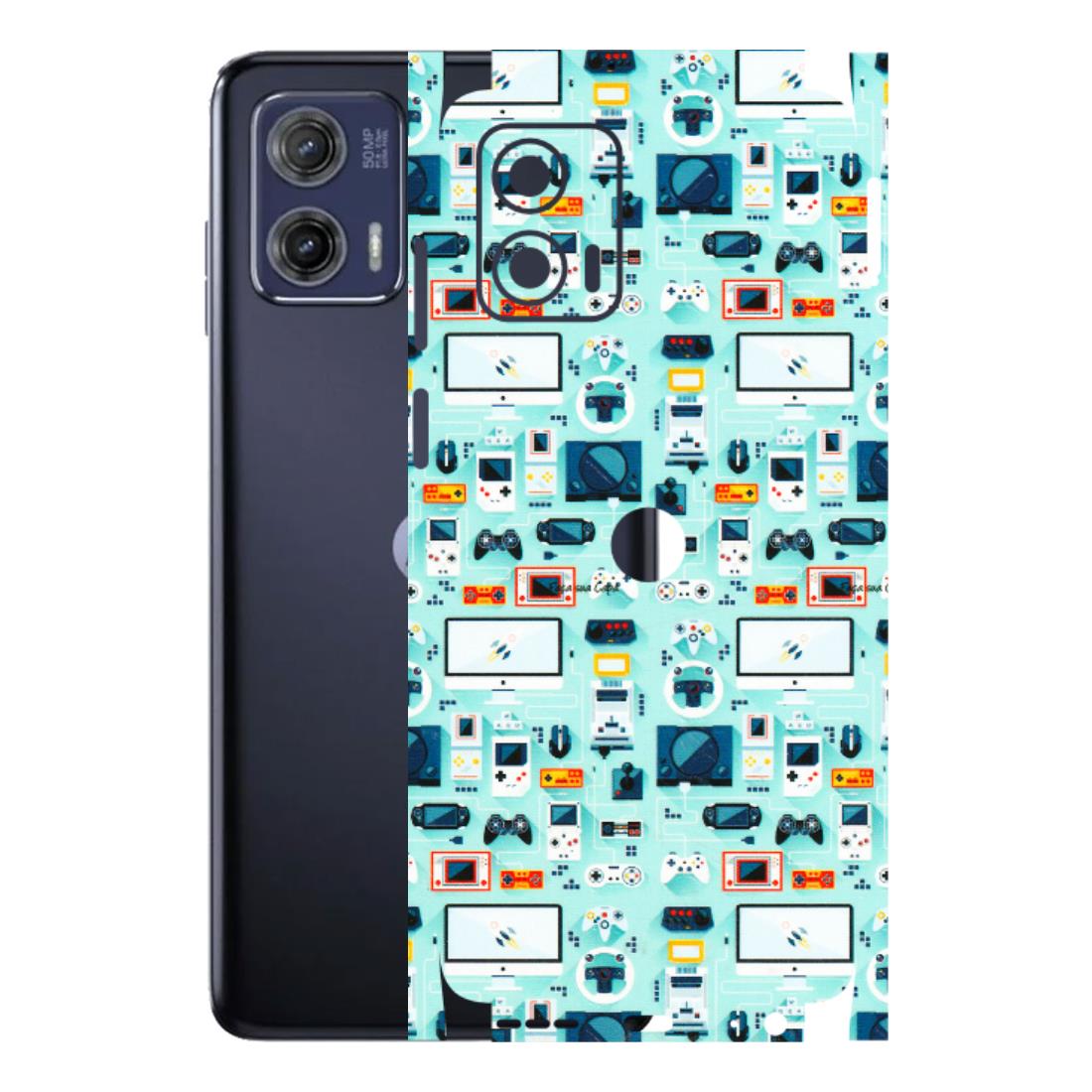Motorola Phone Skins (All Models) - Gadgets Doodle - 3D Embossed Finish (L-184) Motorola Moto G73 (5G)