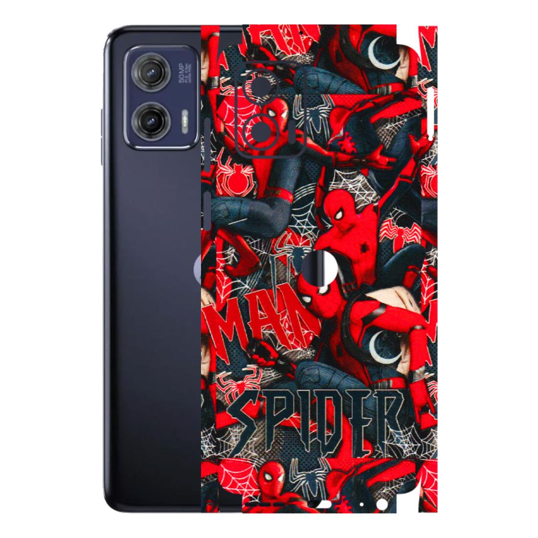 Motorola Phone Skins (All Models) - SpiderMan Cool - 3D Embossed Finish (L-188) Motorola Moto G73 (5G)
