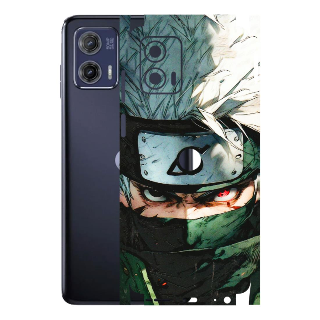 Motorola Phone Skins (All Models) - Kakashi Red Eye Focus - 3D Embossed Finish (L-227) Motorola Moto G73 (5G)