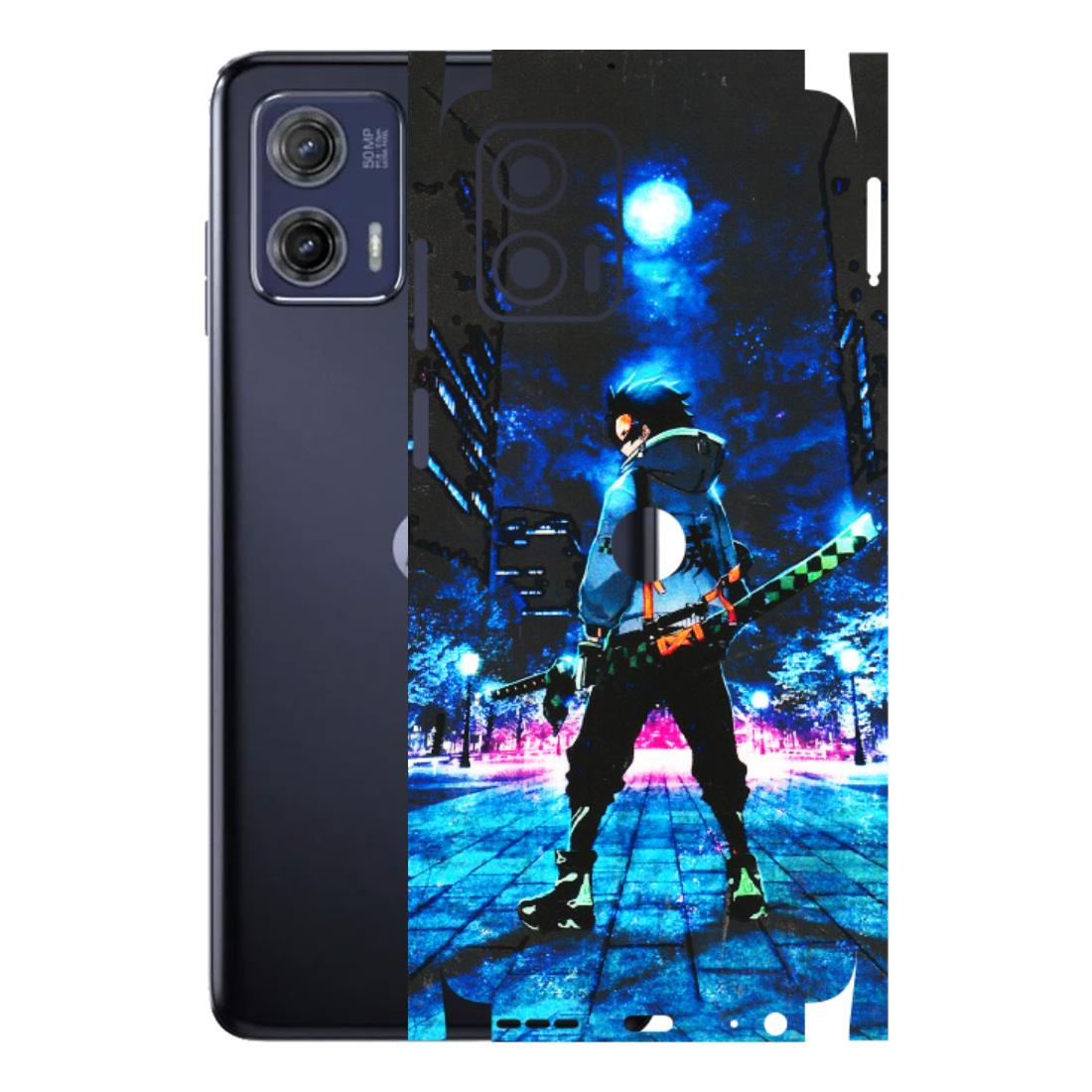 Motorola Phone Skins (All Models) - Demon Slayer Sword - 3D Embossed Finish (L-247) Motorola Moto G73 (5G)