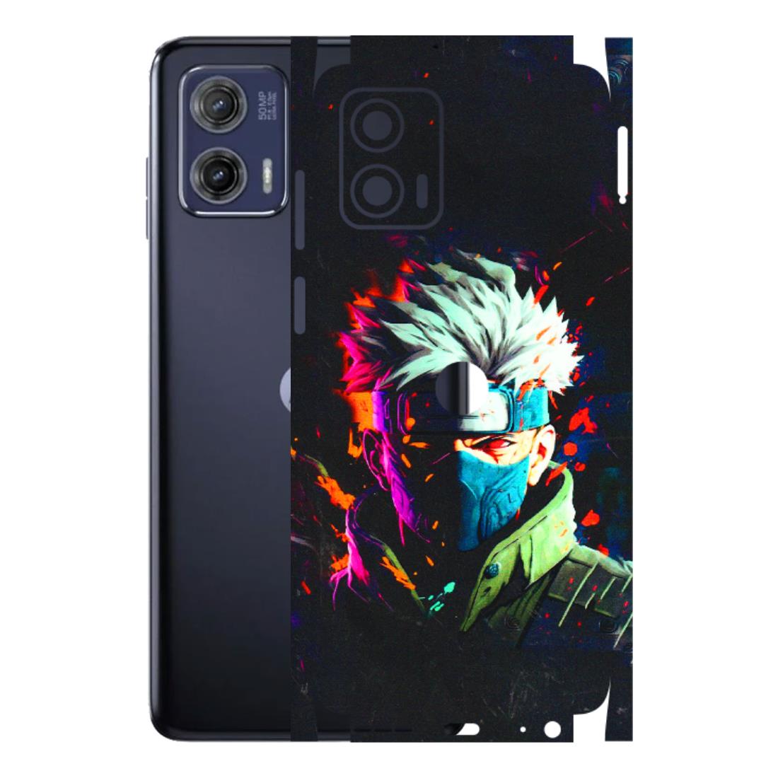 Motorola Phone Skins (All Models) - Anime Cool Character - 3D Embossed Finish (L-59) Motorola Moto G73 (5G)