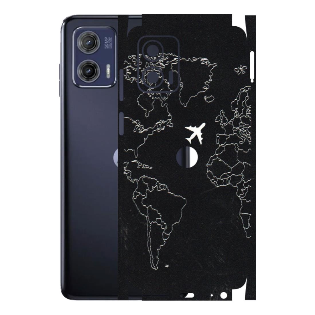 Motorola Phone Skins (All Models) - Never Ending Travel - 3D Embossed Finish (L-79) Motorola Moto G73 (5G)
