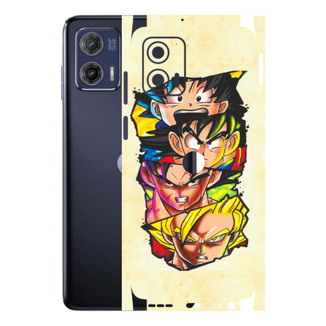 Motorola Phone Skins (All Models) - Angry Multi Anime - Matte Finish (M-113) Motorola Moto G73 (5G)