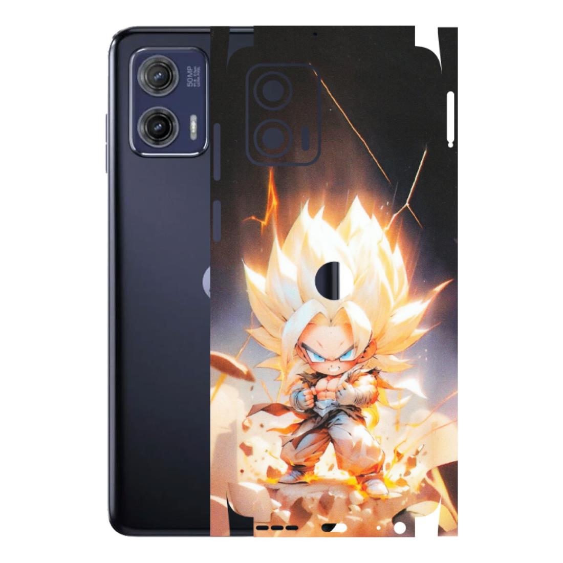 Motorola Phone Skins (All Models) - Goku Dragon Cute Anime - Matte Finish (M-131) Motorola Moto G73 (5G)