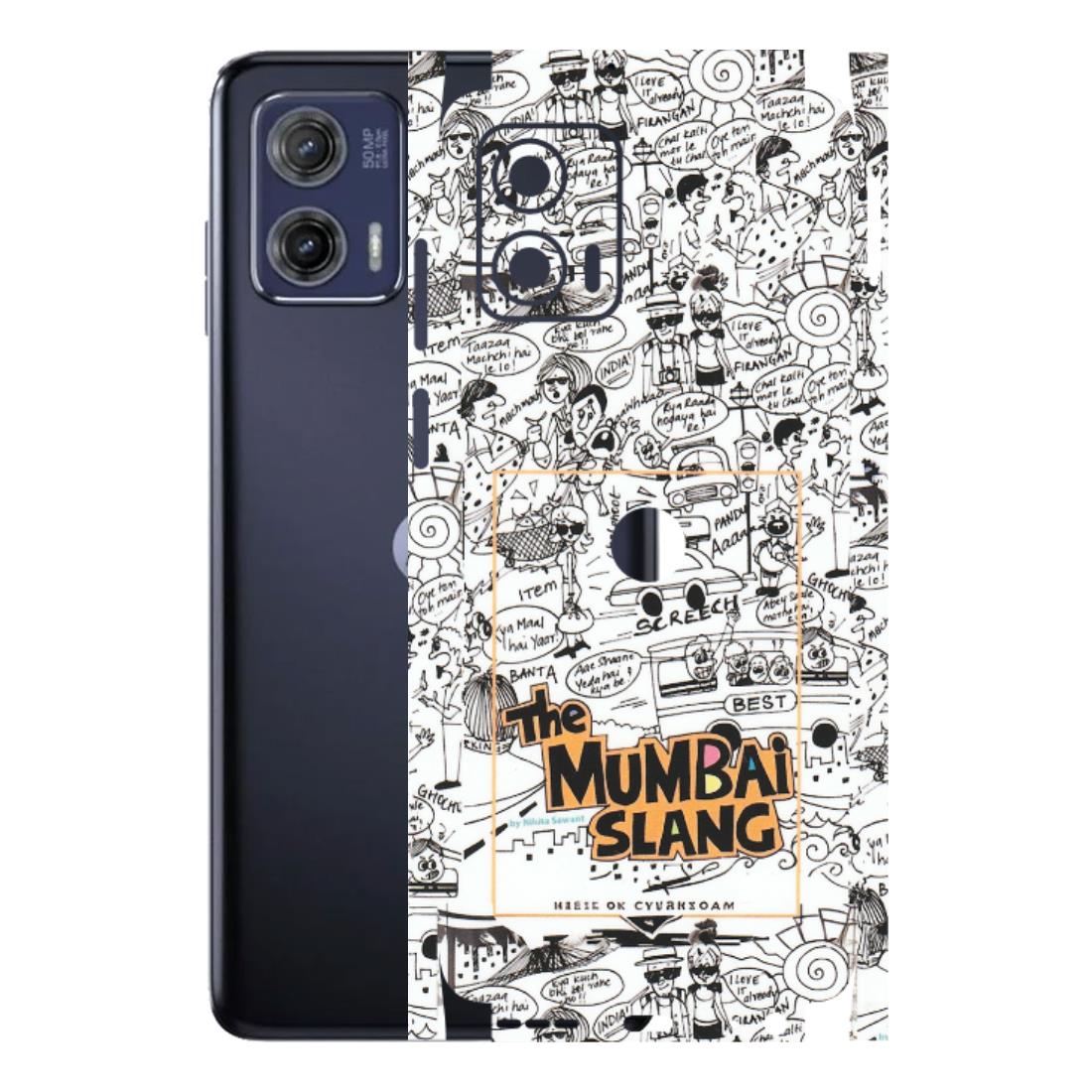 Motorola Phone Skins (All Models) - The Mumbai Slang - Matte Finish (M-142) Motorola Moto G73 (5G)
