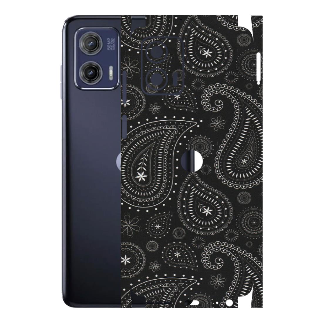 Motorola Phone Skins (All Models) - Black Sober Kerry - Matte Finish (M-37) Motorola Moto G73 (5G)
