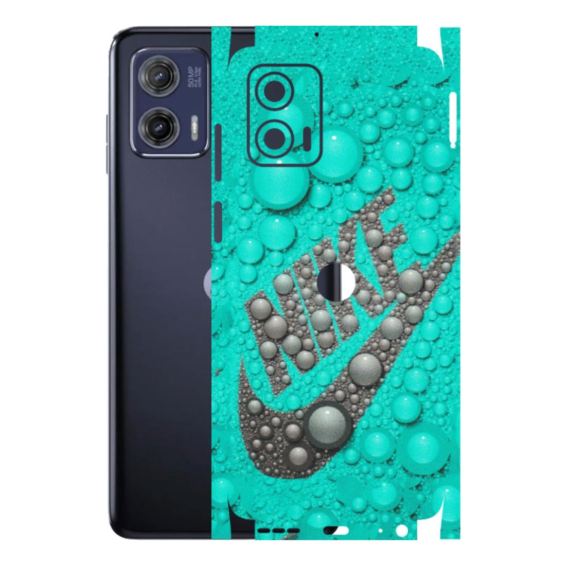 Motorola Phone Skins (All Models) - Shoe Brand Bubbles - Matte Finish (M-42) Motorola Moto G73 (5G)