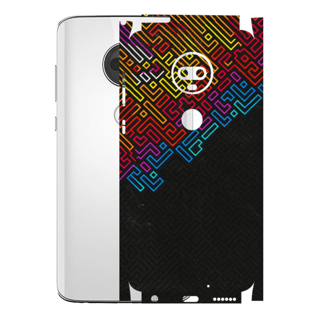 Motorola Phone Skins (All Models) - Dotme Pattern Art - 3D Embossed Finish (L-121) Motorola Moto G7